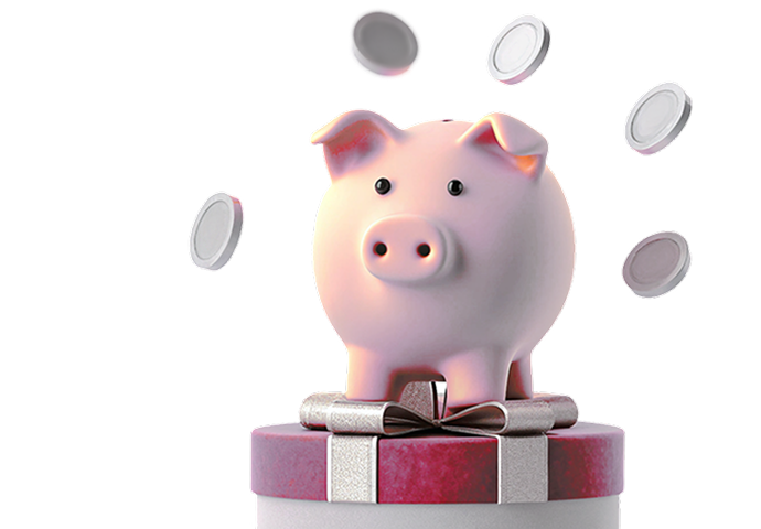 Держите деньги на счёте и получайте бонусы